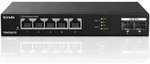 Tenda TEM2007X network switch 2.5G Ethernet (100/1000/2500) Desktop Black - Schwarz