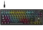 Corsair K70 CORE TKL, Tenkeyless (80 - 87 %), Kabelgebunden, USB, Mechanischer