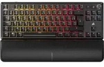 Corsair K70 Mechanische PC Tastatur mit Azerty Franz&ouml;sisch Layout, Schwarz - Schwarz