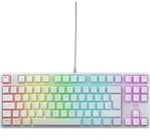 CHERRY K4V2 RGB Tenkeyless White edition, Mechanical gaming keyboard, German,
