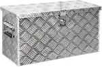 Box Anh&auml;nger Kiste Alu mit Deckel Alubox Transportbox Truckbox Deichselbox PKW