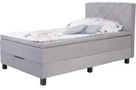Boxspringbett HARPER STETTIN LF 120x200 cm Box-Spring-Bett - Grau