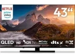 MEDION 108 cm (43 Zoll) QLED Fernseher (Smart TV, 4K, Dolby Vision HDR, Prime Video,
