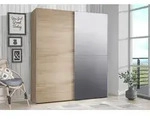 Schwebet&uuml;renschrank WHITE KISS - Braun