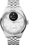 Withings Scanwatch Nova Brilliant Hybriduhr Smartwatch - Silber