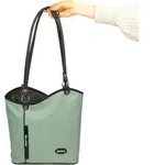 Haberland Lenkertasche Melanie salbei/schwarz - clevere...