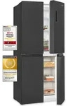 Exquisit Multidoor MD365-125-040D inoxlook-az | No-Frost | Nutzinhalt: 362 L 