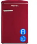 MEDION Retro K&uuml;hl-Gefrierkombination (95L K&uuml;hlschrank, 13L 4 Sterne Gefrierfach,