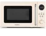 MEDION Retro Mikrowelle klein (20 Liter, ca. 800 Watt, 5 Mikrowellenstufen, 8