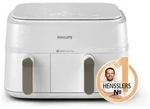 Philips Airfryer der Serie 3000 mit zwei K&ouml;rben (NA353/10) - Schwarz