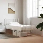 vidaXL Schaumstoffmatratze Wei&szlig; 100x210 cm H&auml;rtegrad H2 H3 - Wei&szlig;