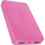 SBS TTBB10000FASTP, 10000 mAh, Lithium Polymer (LiPo), Pink - Rosa