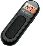 Sandberg 421-01, Tragbar, FM, 76 - 108 MHz, 40 dB, Bernstein, 3,5 mm - Schwarz