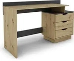 byLIVING Schreibtisch BELFAST / Rechts oder Links montierbar / 3 Schubk&auml;sten /