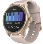 Hama Smartwatch 5010, rund, wasserdicht, 46 mm, Ros&eacute; - Gold
