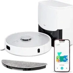 MEDION Saugroboter mit Absaugstation und Wischfunktion X42 SW+ (Lasernavigation,