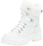 Rieker Schn&uuml;r-,Zug-u.Schnallenstiefel in weiss/weiss kombi, Gr. 36 - Wei&szlig; - 36