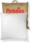 Paradies Kopfkissen 80x80 cm "Softy Top medium" vegan - Wei&szlig;