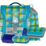 McNeill Ergo Light Compact Fashion-Line Schulranzen-Set 6-tlg. - Gr&uuml;n