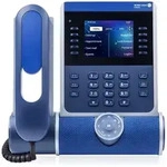 ALCATEL-LUCENT ENTERPRISE DeskPhone ALE-300 mit schnurgebundenem H&ouml;rer - Blau