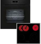 Neff Backofen-Set, Einbau, B2CCJ7AK3 + T16SBN1L0, Backofen, Elektrokochfeld BTX46PB0