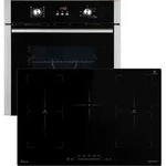 Backofen und Induktionskochfeld SET8805IH77FZ - Schwarz