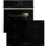 Backofen und Induktionskochfeld SET8016IH877RL - Schwarz