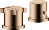HansGrohe 36412300, HansGrohe 2-Loch Wannenrandarmatur AXOR CITTERIO E DN 15, mit