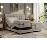 Boxspringbett mit Motor, elektrisch - Elektro - 180x200cm - Beige - H3 - Beige