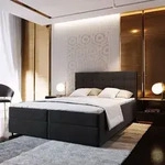 Masseno Boxspringbett GLOS 180x200 cm Komplett-Set mit Bonell Matratze und...