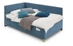 Meise M&ouml;bel Kinderbett Cool 120x200 cm | Bettgestell | Kopfteil & R&uuml;ckenteil glatt