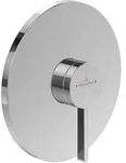 Villeroy & Boch EH-Brausearmatur Serie Dawn 170x170x38mm Chrom, 1 Stk. - Silber