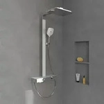 Villeroy & Boch Infinity Showers Duschsystem mit 4 Funktionen f&uuml;r Wandmontage -