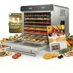 Sommertal D&ouml;rrautomat Silence 700 XXL inkl. 8 Edelstahl D&ouml;rrgitter, LED-Display,