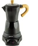 Jocca elektrische Espresso Kaffeemaschine in schwarz f&uuml;r bis zu 6 Tassen mit...