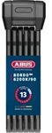 ABUS Faltschloss Bordo 6200K/90 SH - Flexibles Fahrradschloss mit Halterung -