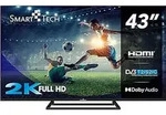 Smart-Tech 43FN01V3, 109,2 cm (43"), 1920 x 1080 Pixel, Full HD, DLED, DVB-C, DVB-S,