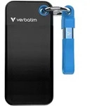 Verbatim Pocket SSD, 2 TB, USB Typ-C, 3.2 Gen 2 (3.1 Gen 2), 1000 MB/s, 10...