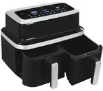 Gutfels AIRFRY5010 Hei&szlig;luftfritteuse Schwarz-Silber | 2600 W | 8,5 L
