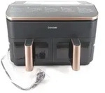 Cosori Airfryer, Stiftung Warentest, Hei&szlig;luftfritteuse 2 Kammern - Gold