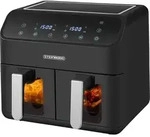 Steinborg Hei&szlig;luftfritteuse 2 Kammern 8 Liter Heissluftfritteuse Fritteuse Grillen