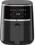 aeco COMPACT AirFryer 4,3 Liter, Hei&szlig;luftfritteuse mit digitalem Touch-Display, 1500