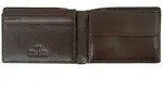Braun B&uuml;ffel Arezzo Geldb&ouml;rse RFID Schutz Leder 10.5 cm - Dunkelbraun