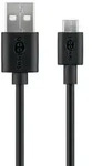 Goobay Micro-USB Lade- und Synchronisationskabel, 10 W, 2 A, f&uuml;r...