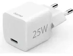 Hama Schnellladeger&auml;t "Eco", USB-C, PD, 25 W, Wei&szlig; - Wei&szlig;