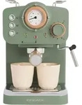 CREATE Thera Retro cob Espressomaschine mattgr&uuml;n - Gr&uuml;n