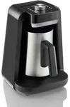 Arzum OKKA Rich Spin Pro Kaffeekocher f&uuml;r t&uuml;rkischen Kaffee, 700 W - Silber