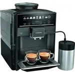 Siemens EQ.6 plus s300 TE653M19RW Kaffeevollautomat - Schwarz - Schwarz