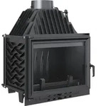 Kamineinsatz Gusseisen KRATKI ZUZIA ECO 12 kW &Oslash; 200 - Schwarz