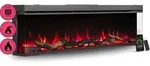 Elektrokamin BALDERIA Athena 72, Einbaukamin, 3D-Flammeneffekt, Heizung 1500W -